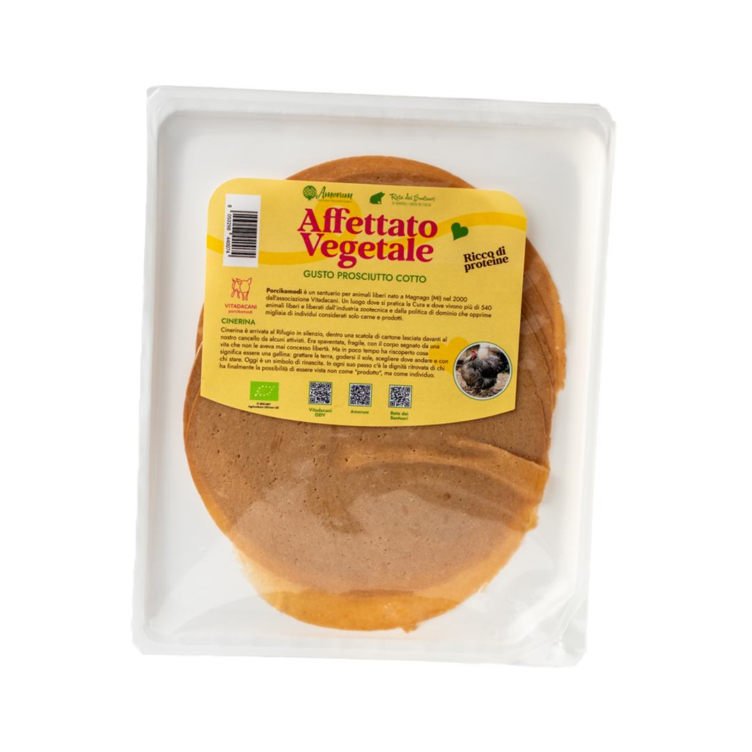 affettato vegetale gusto cotto